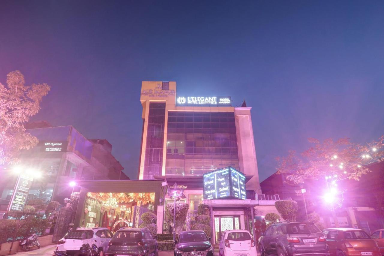 Oyo Townhouse 934 L'Elegant Hotel & Banquetby Ace Manor Ghaziabad Ngoại thất bức ảnh